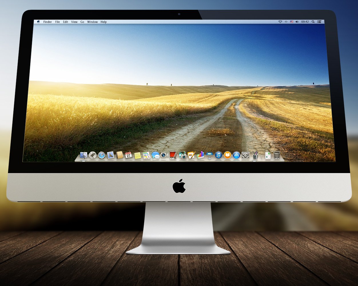 Обои для OS X: Пути-дорожки