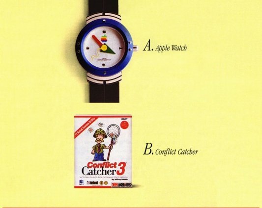 Покупайте настоящие Apple Watch образца 1995 года