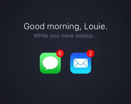 Бывший дизайнер Apple опубликовал свое видение «утреннего» экрана iPhone