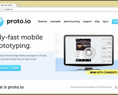 Proto.io - сервис создания интерактивных прототипов приложений для мобильных устройств