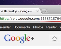 Займите короткое имя для Google+ (unofficial)