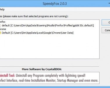SpeedyFox: моментальное увеличение скорости работы Chrome и Firefox