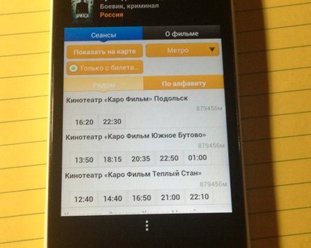 Киноход: всё, что нужно киноману в одном приложении