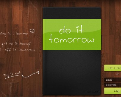 Do It (Tomorrow) — ежедневник прокрастинатора